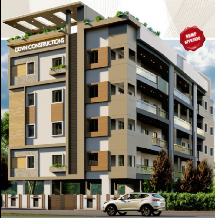 1056 Sq.Ft Apartment with 2BHK For Sale in TC Palya Bangalore