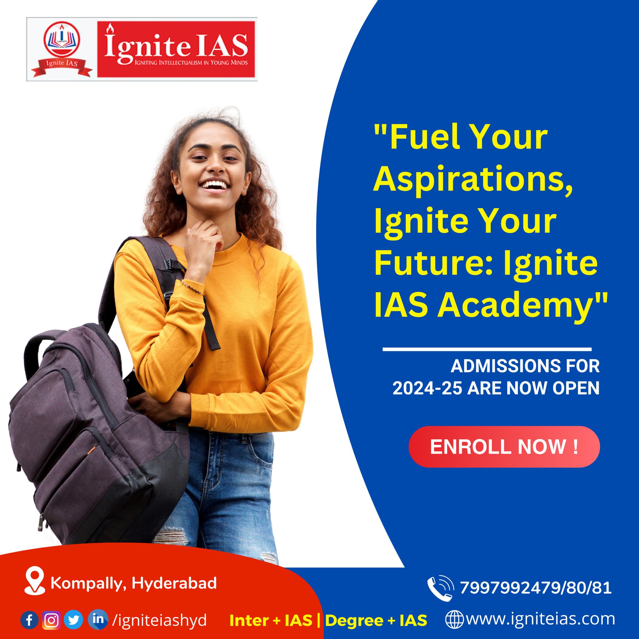 Best ias coaching in hyderabad | Inter | Degree – Ignite IAS