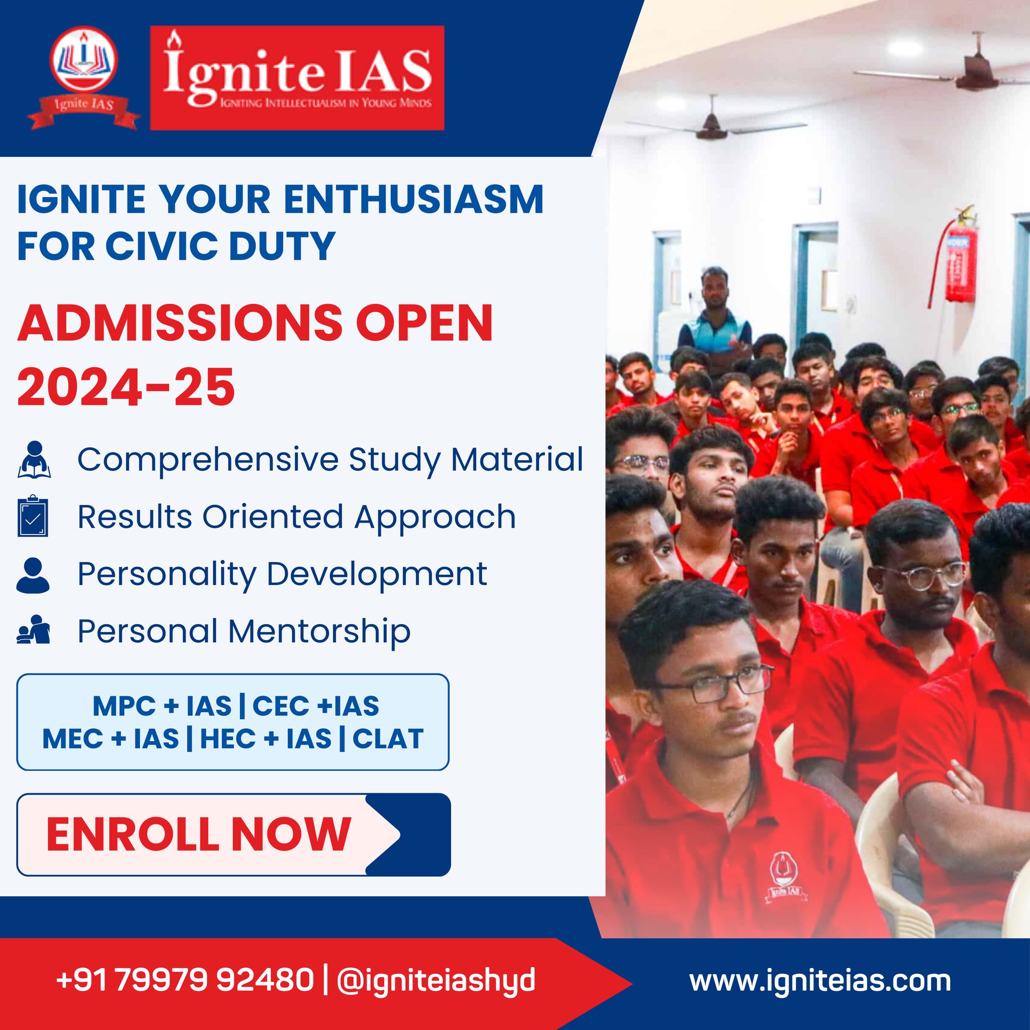 Top IAS institute in Hyderabad – Ignite IAS