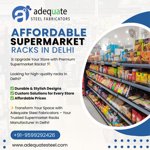 Affordable Supermarket Display Racks in Delhi