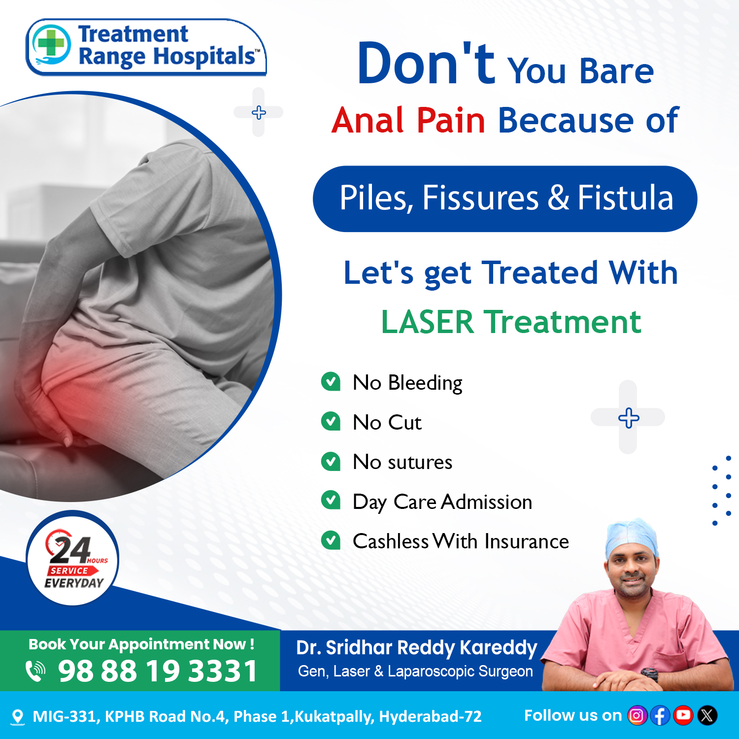 Best Doctors for Arthroscopy Surgery in Hyderabad | kukatpally – Treatment Range Hospital