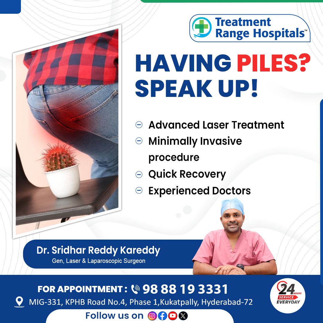 laser piles treatment in hyderabad | kukatpally – Treatment Range Hospital