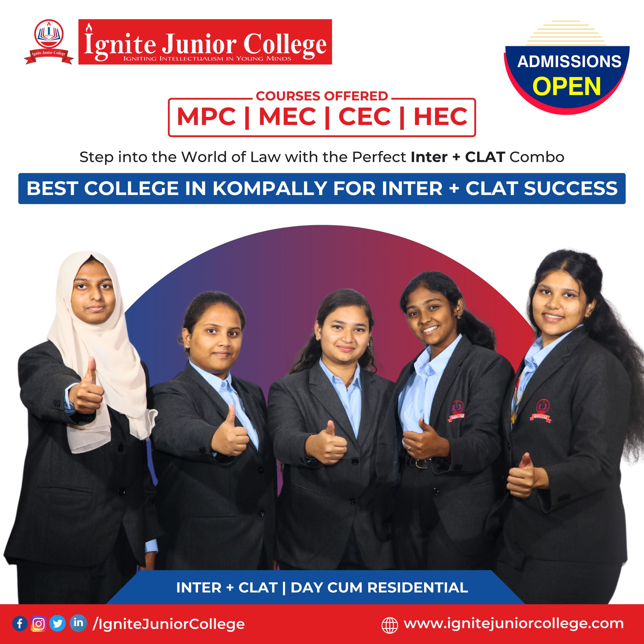 Best CEC junior colleges in hyderabad | kompally – ignitejuniorcollege