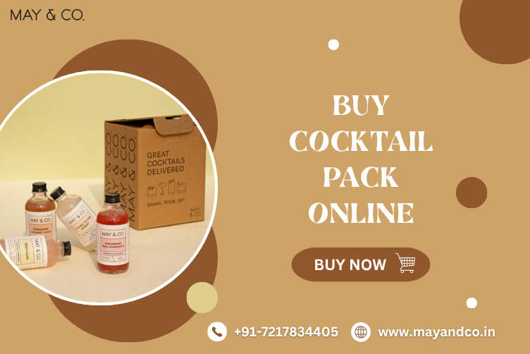 Shop May & Co.’s Best Selling Cocktail Pack Collection for Effortless Mixology