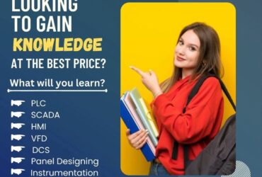 Career Oriented Industrial Automation Training with guarantee job in core industry