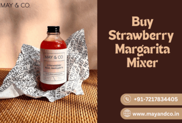Buy Best Refreshing Strawberry Margarita Mixers Online from May & Co.