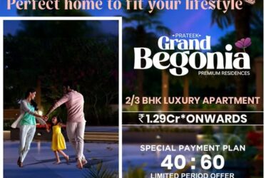 2 BHK Luxury Apartment in Siddharth Vihar – Prateek Grand Begonia