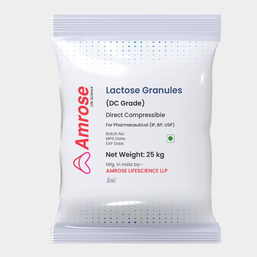 Premium Lactose Granules for Pharma – Bulk Supply from Amrose Lifescience LLP