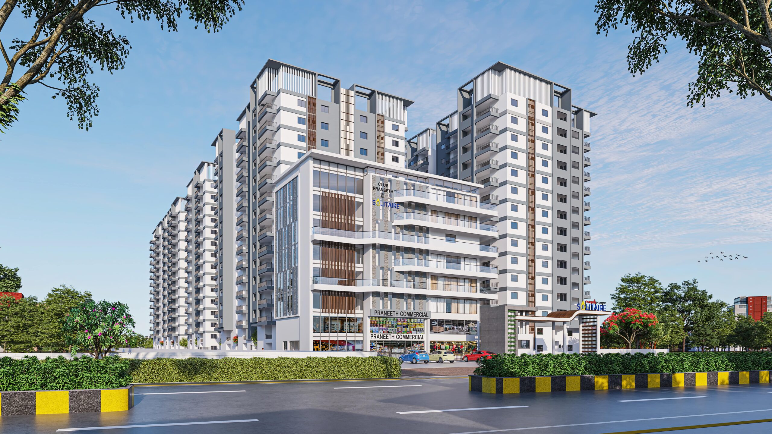 Praneeth Pranav Solitaire | 3 BHK Flats in Bachupally | 3 BHK Flats for Sale in Bachupally | Premium 3 BHK Flats
