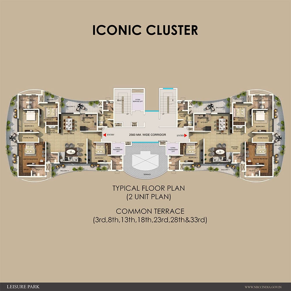 3 BHK Apartment in Greater Noida West – Gaur Leisure Park