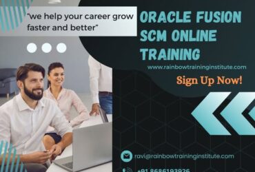 Oracle Fusion SCM Online Training – Rainbow Training Institute
