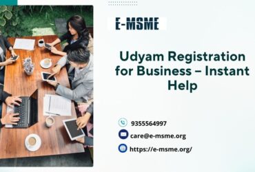 Udyam Registration for Business – Instant Help