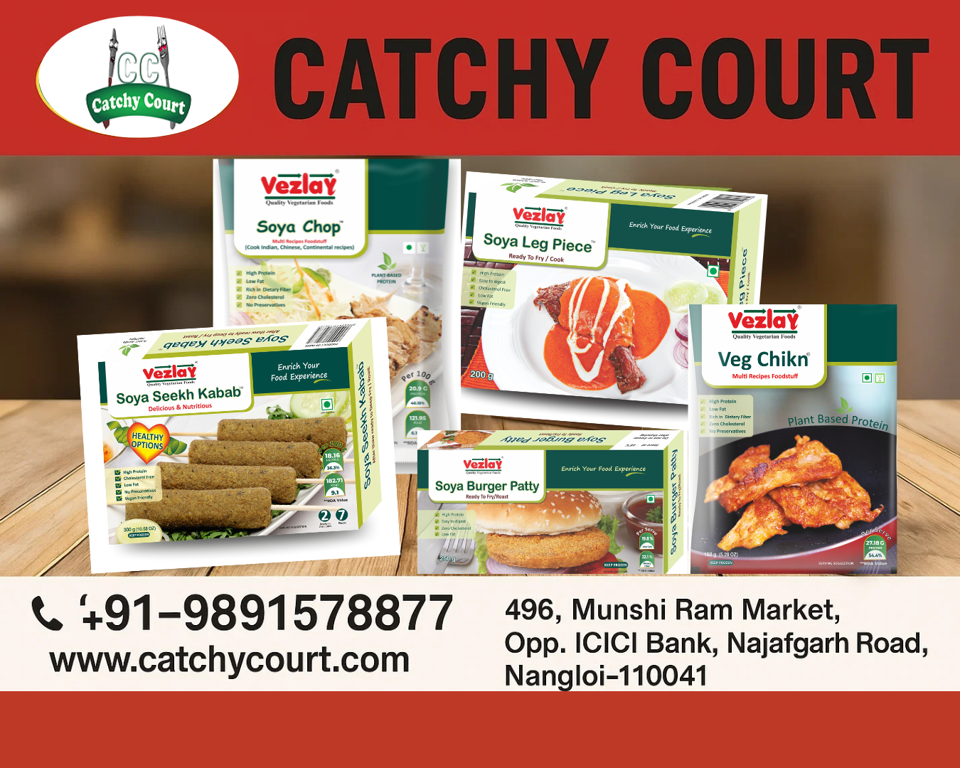 Vezlay Foods at Catchy Court – The Best Vegan Food Destination in India