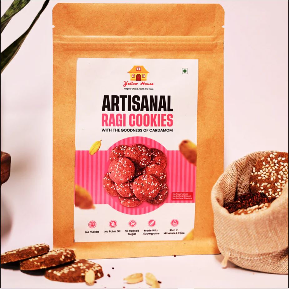High-Fiber Artisan Ragi Cookies for a Guilt-Free Snack – Yellow House