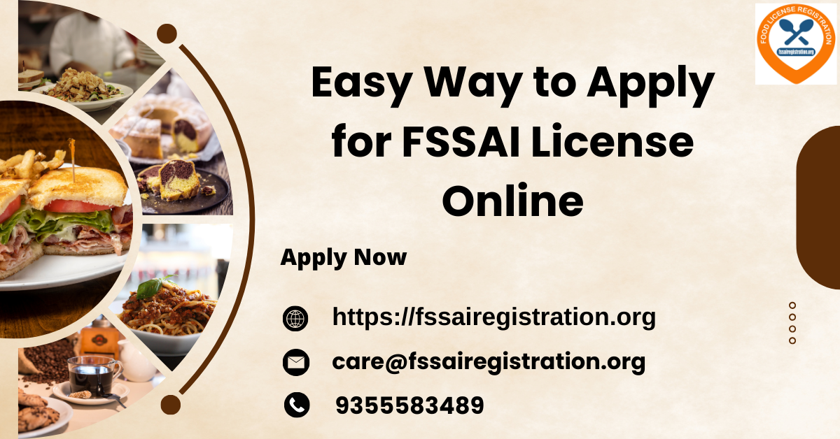Easy Way to Apply for FSSAI License Online