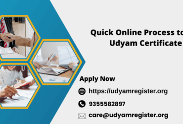 Quick Online Process to Get Udyam Certificate
