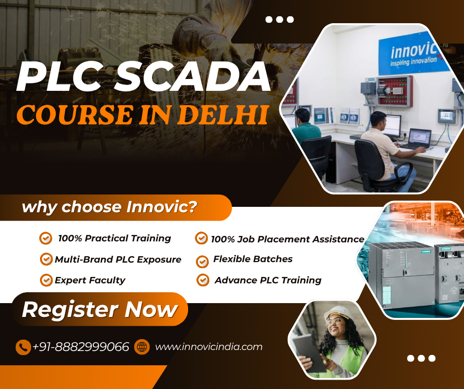 best job-Oriented PLC SCADA Course in Delhi NCR with 100% Placement.
