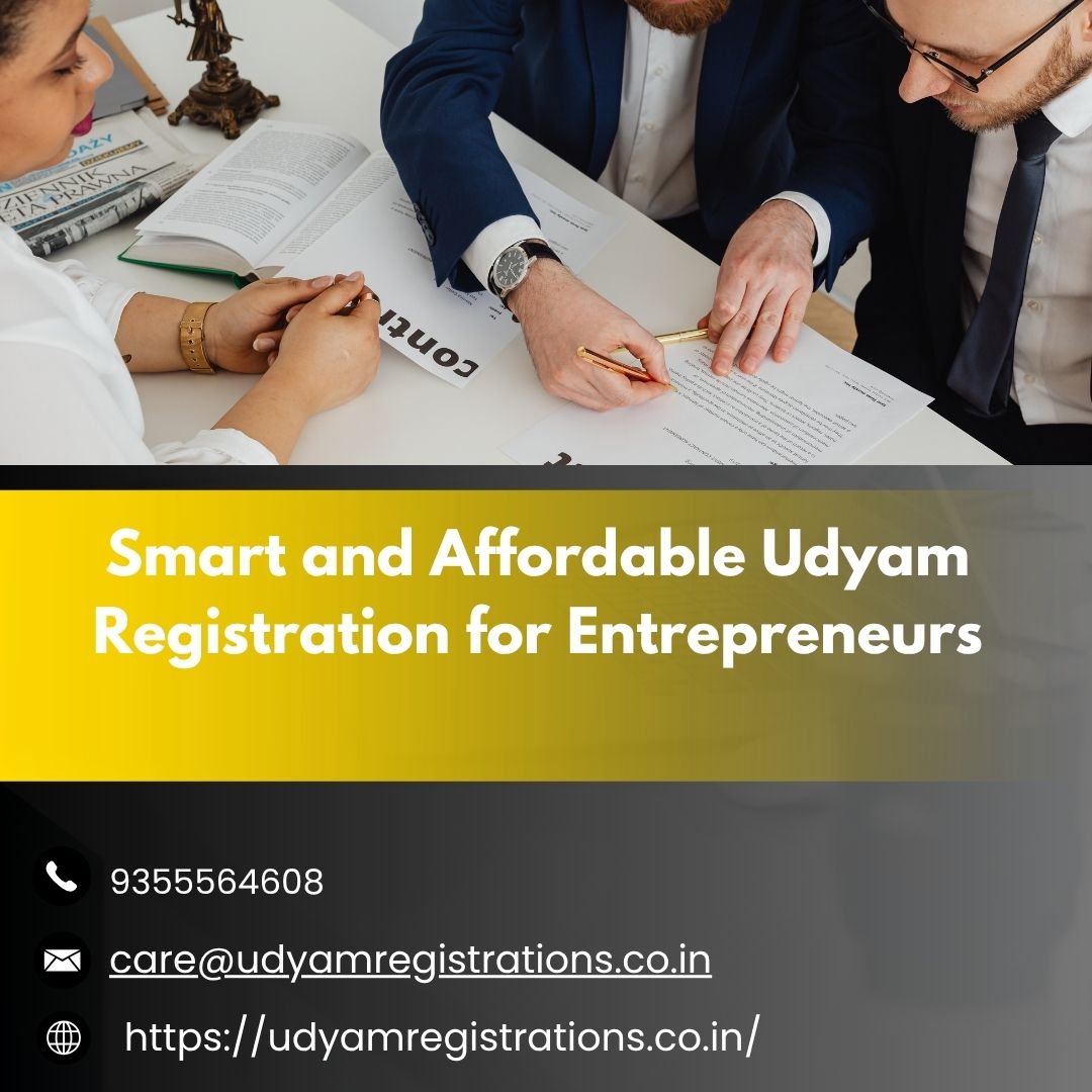 Smart and Affordable Udyam Registration for Entrepreneurs