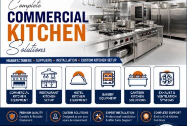 Commercial Kitchen Equipment Manufacturers in Delhi